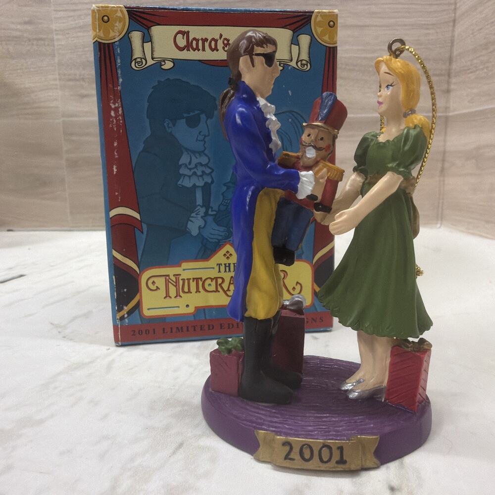 CVS Treasures The Nutcracker CLARA'S Gift Ornament 2001 Ltd Edition With Box